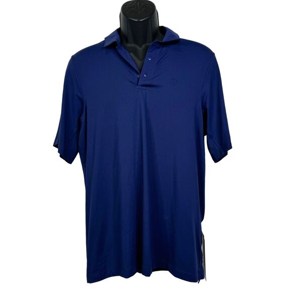 Lululemon Snap Front Performance Short Sleeve Polo Blue Size S NWT - Picture 3 of 8